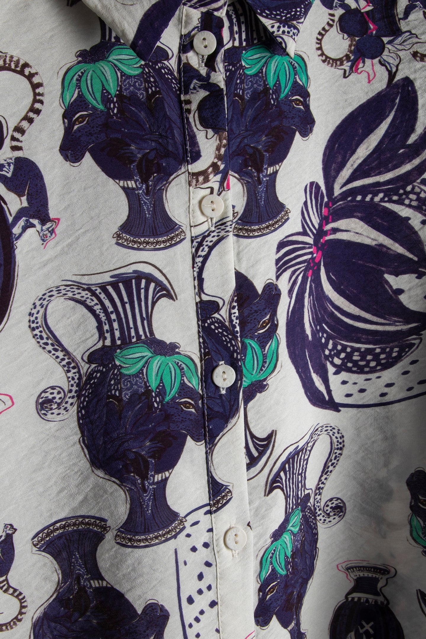 BLOUSE MILLY VASES CREAM 4