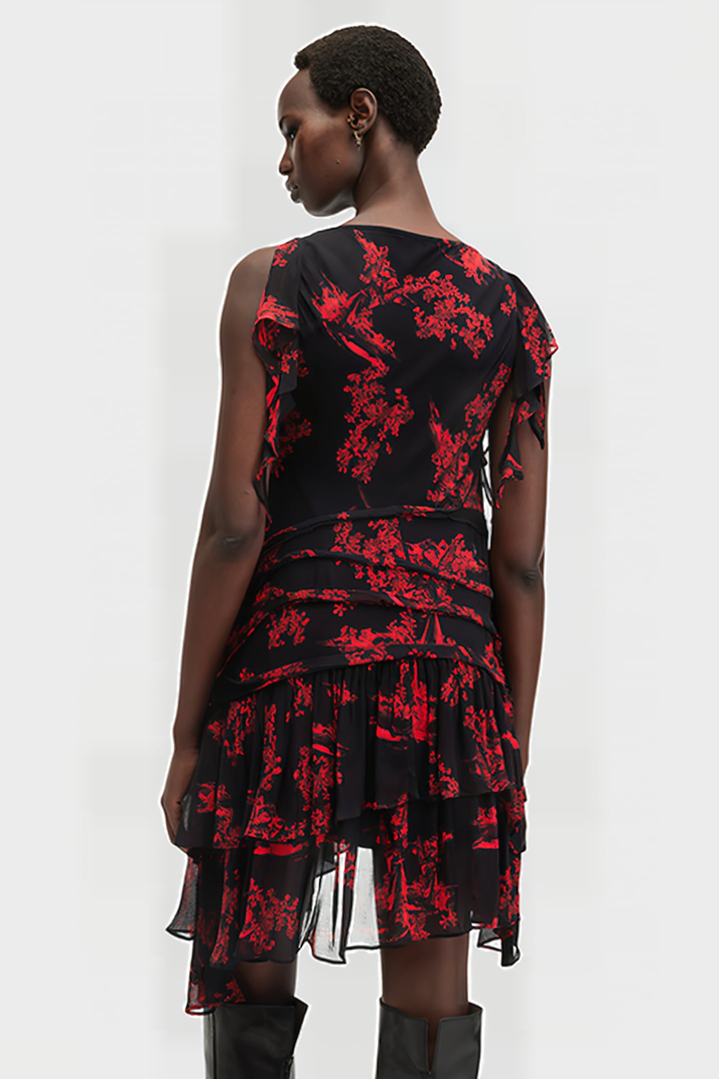 CALLIE DRESS MARIA SIREN RED 2