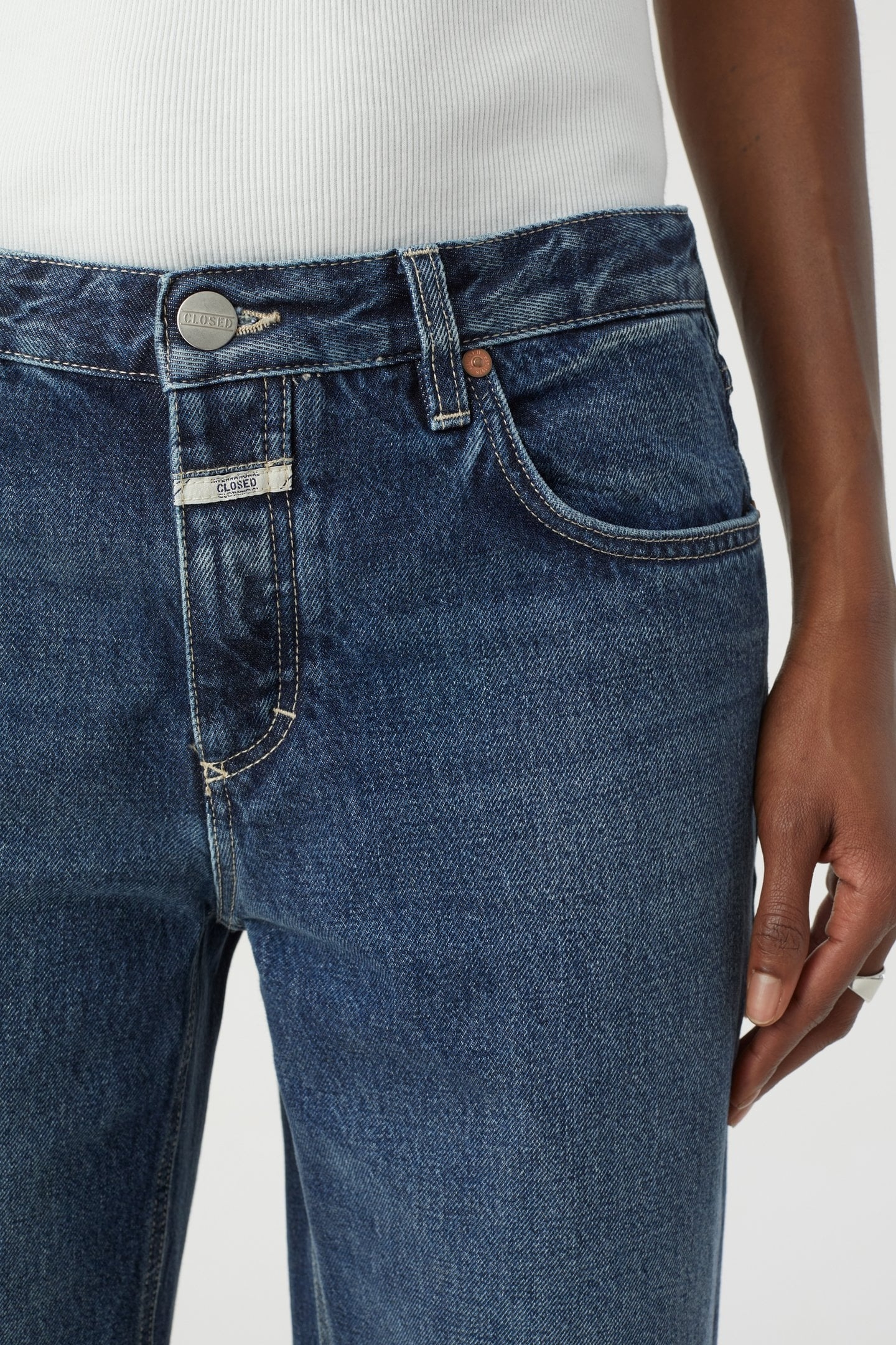 GILLAN JEANS DARK BLUE 8