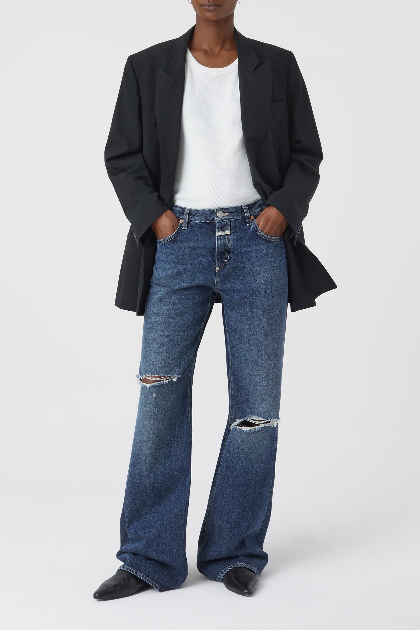 GILLAN JEANS DARK BLUE 2