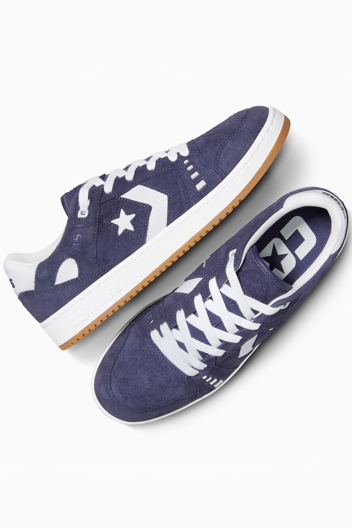 CONS AS-1 PRO SUEDE & CANVAS SHADOW PURPLE/WHITE/GUM 3