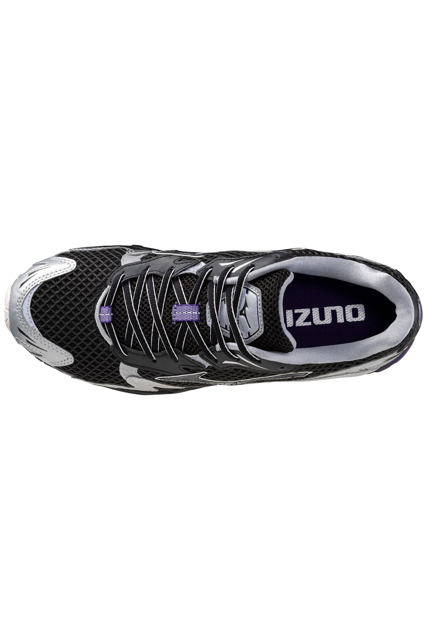 UNISEX SHOE WAVE RIDER 10 BLACK/BLACK SAND/PURPLE HAZE 3