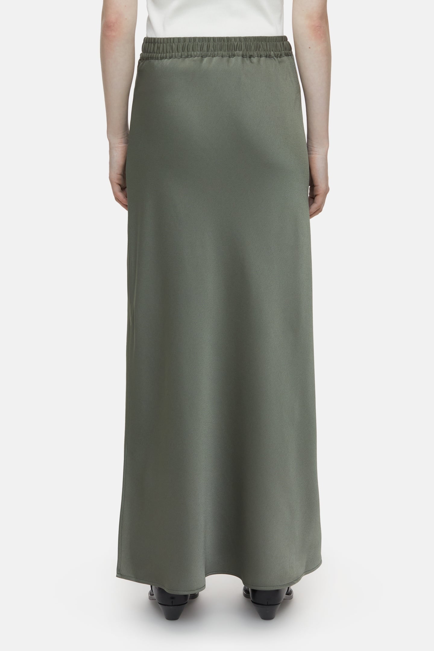 BIAS SKIRT GREEN WEED 5