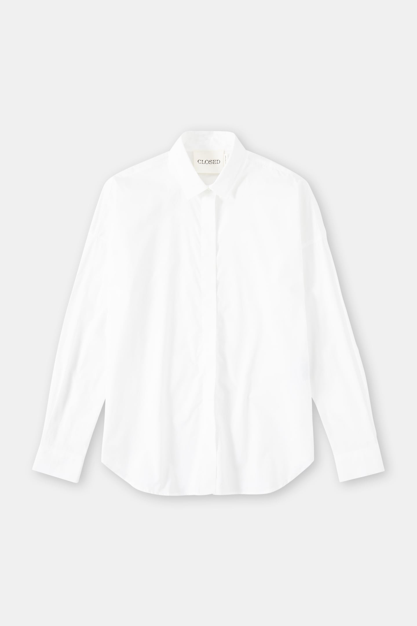 DROPPED SHOULDER BLOUSE WHITE 5