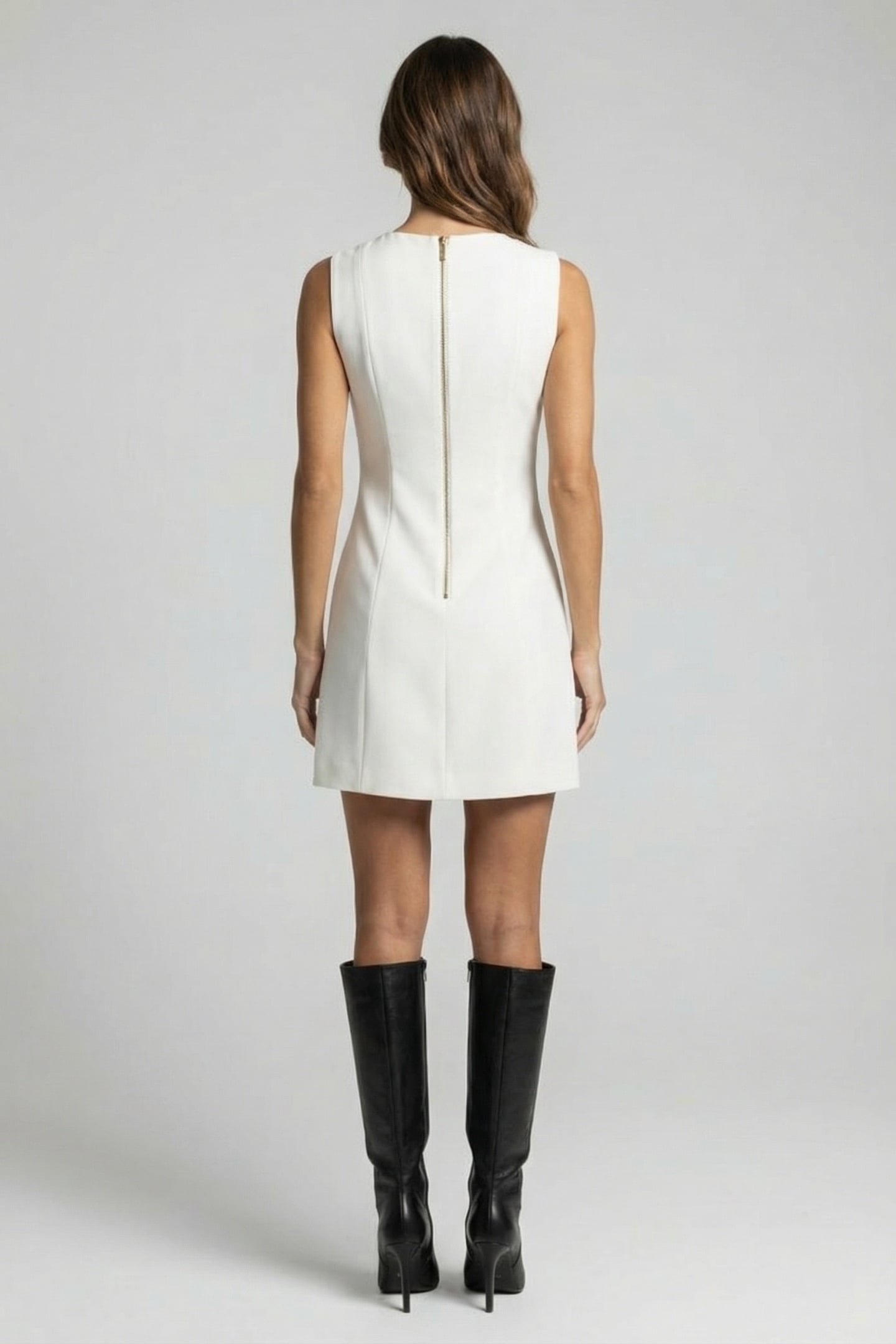 MARCIANO BY GUESS BECKY SL DRESS MACADAMIA 2