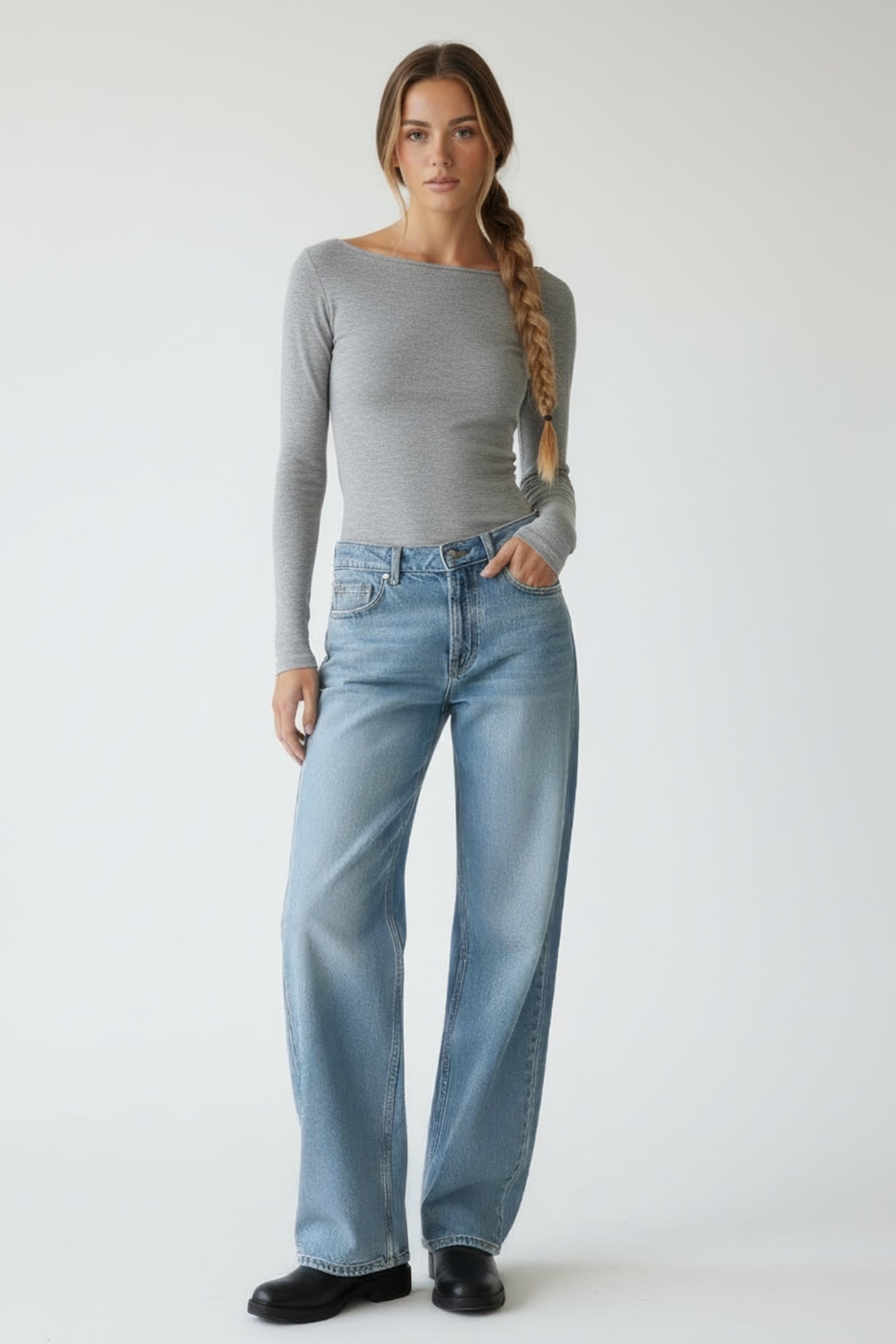 DUST TOP GREY MELANGE 1