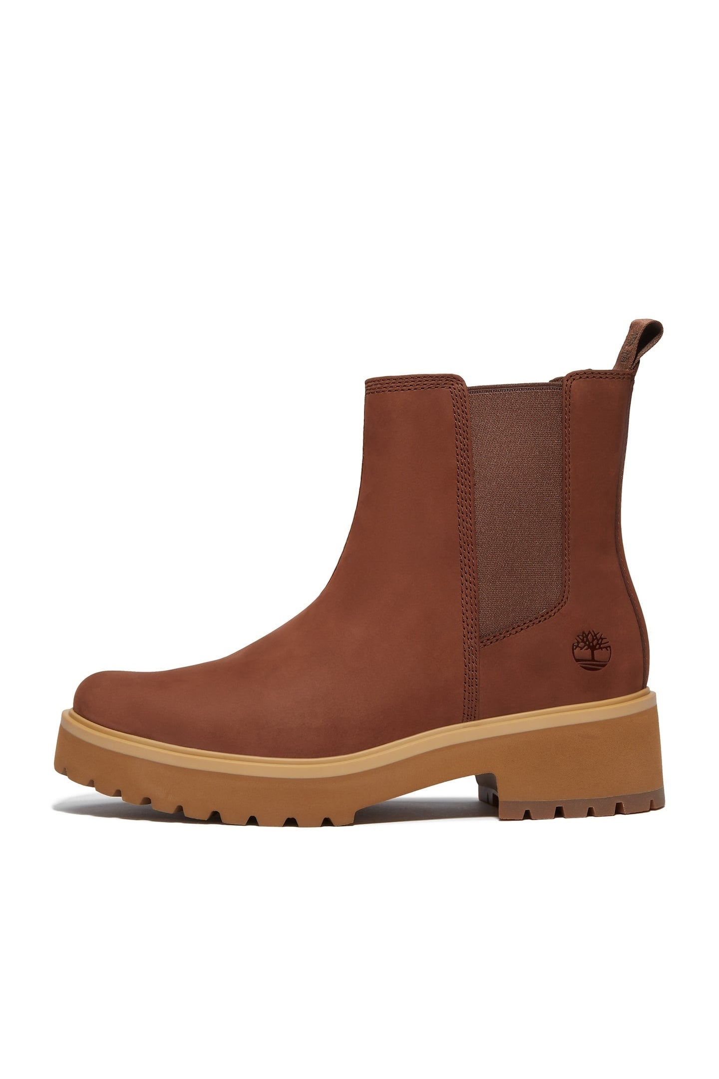 CARNABY COOL MID CHELSEA BOOT MEDIUM BROWN NUBUCK 2