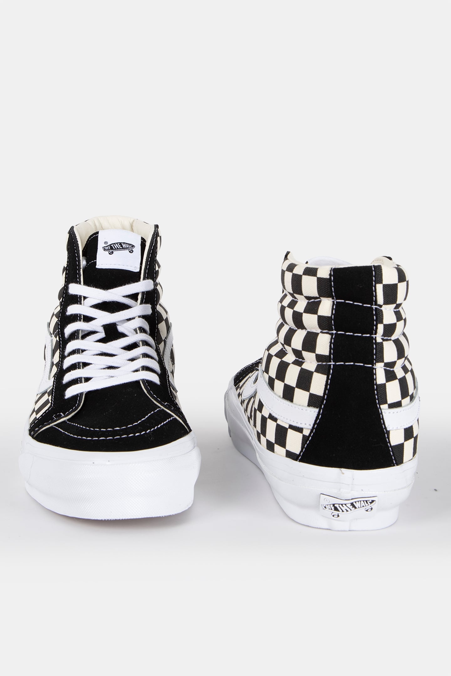 UNISEX LX SK8-HI REISSUE 38 CHECKERBOARD BLACK/OFF WHITE 3