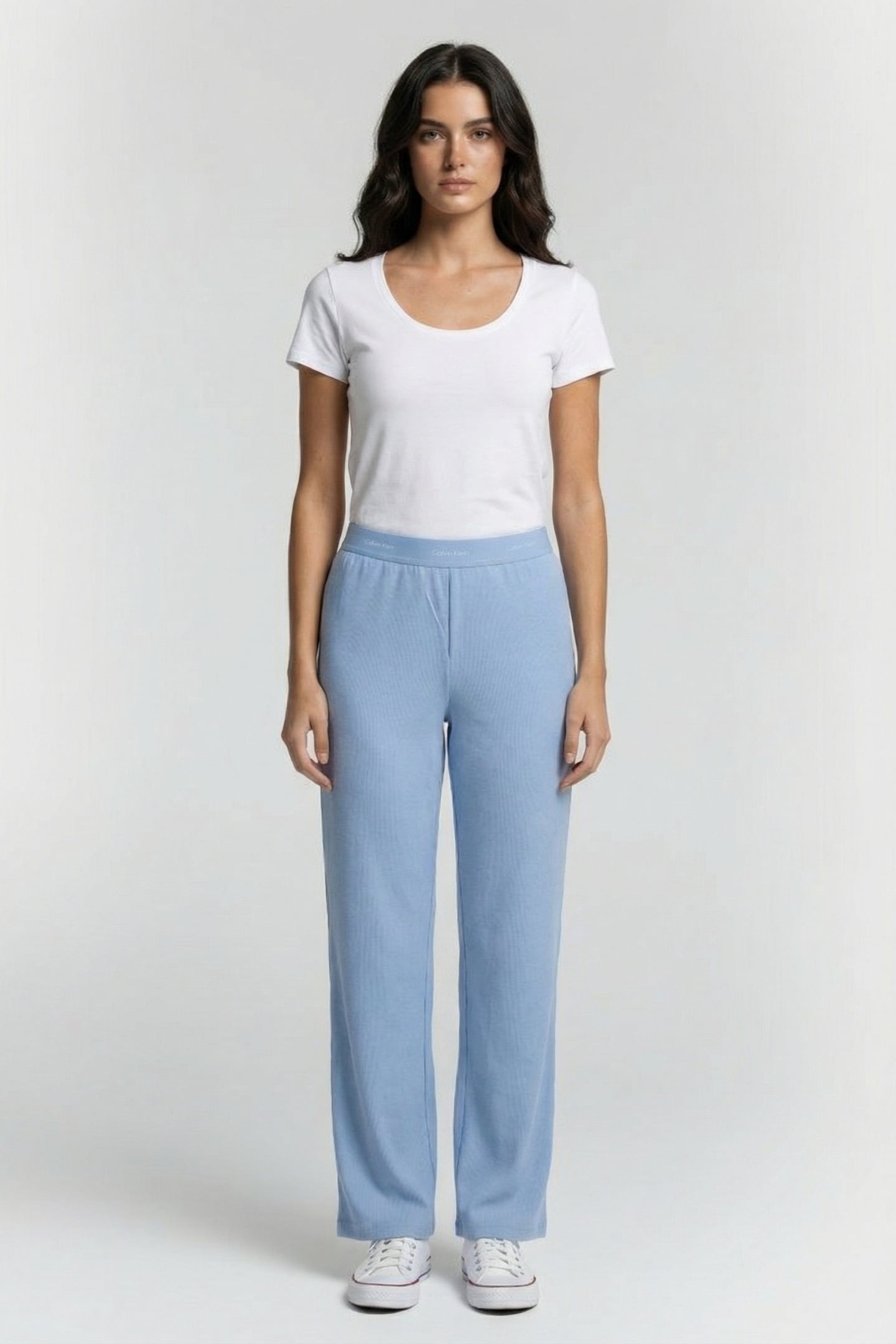 LOGO JERSEY PANT FROZEN FJORD 1