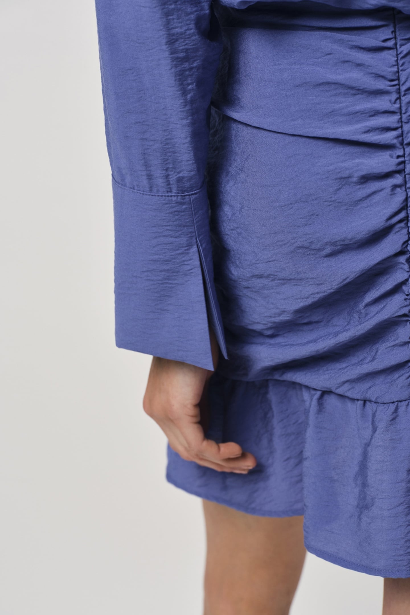 KRISSY DRAPEY MINI SKIRT TWILIGHT BLUE 4