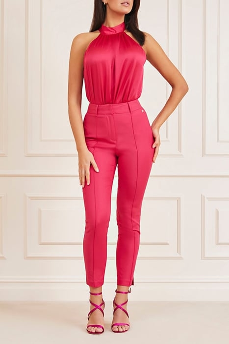 MARCIANO BY GUESS FALLING FLORAL TOP SOUVENIR PINK 3