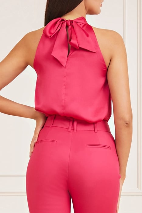 MARCIANO BY GUESS FALLING FLORAL TOP SOUVENIR PINK 2