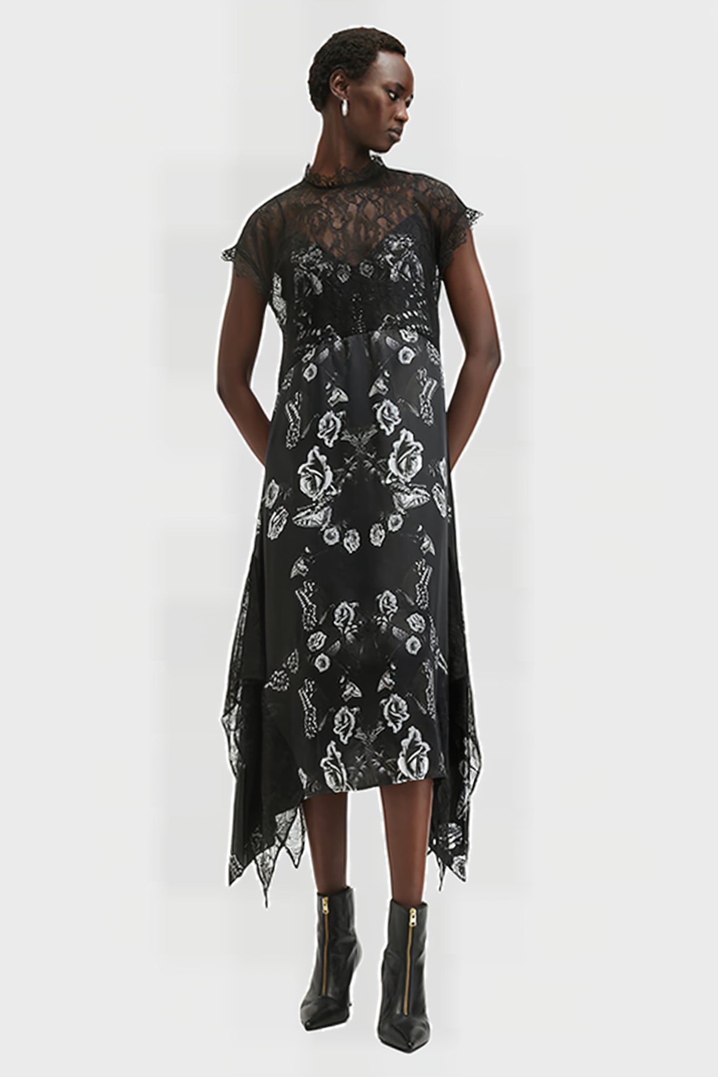 GIAN DRESS MONICA BLACK 1