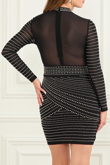 MARCIANO BY GUESS STELLA DRESS JET BLACK 2