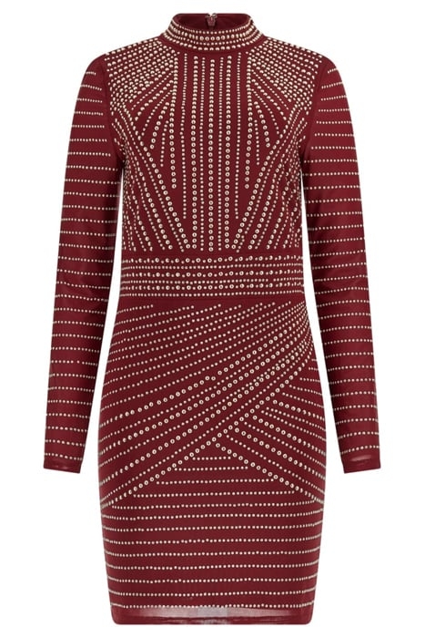 MARCIANO BY GUESS STELLA MINI DRESS VINO 5