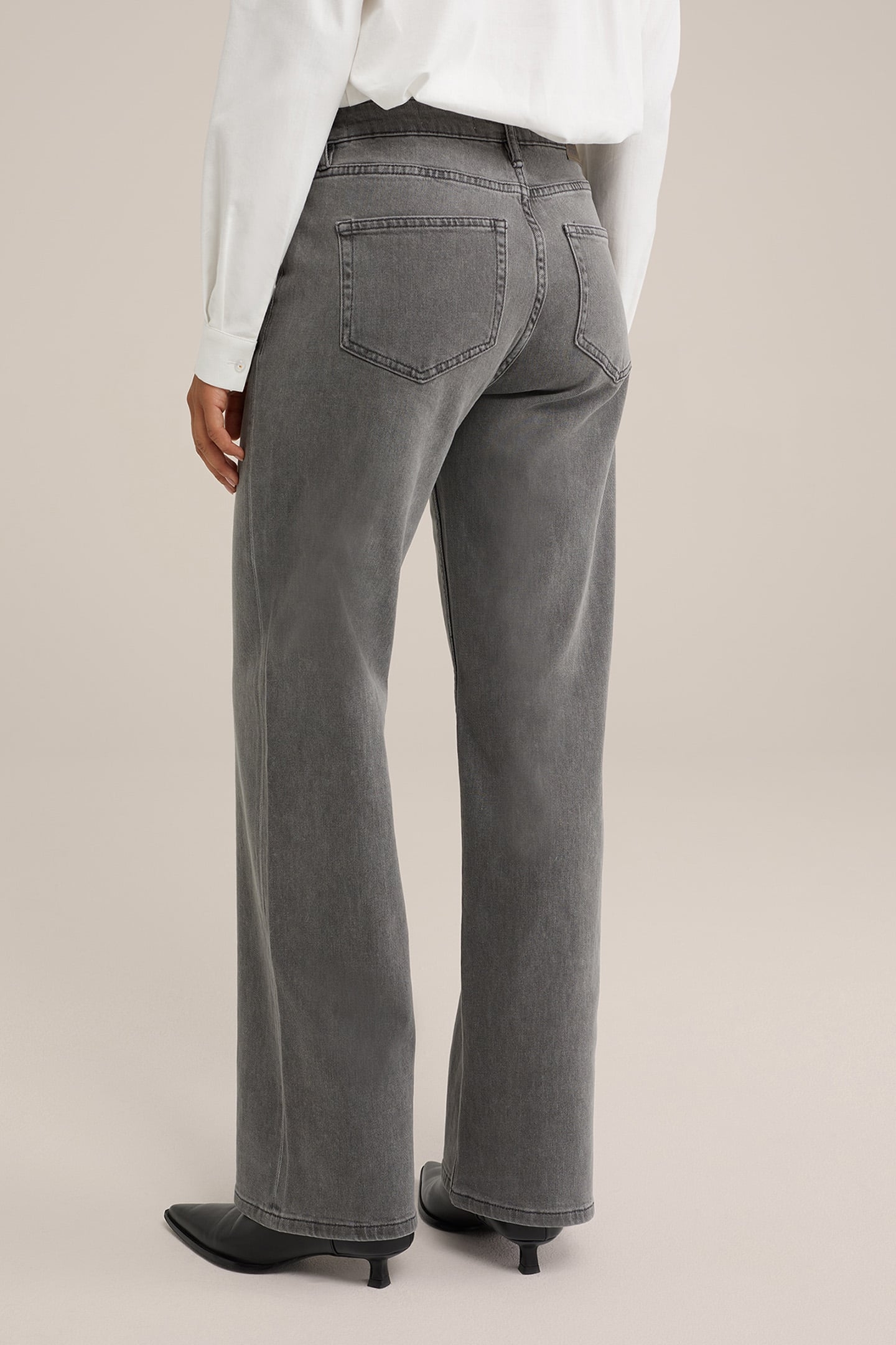 5-POCKET HIGH WAIST GREY 2