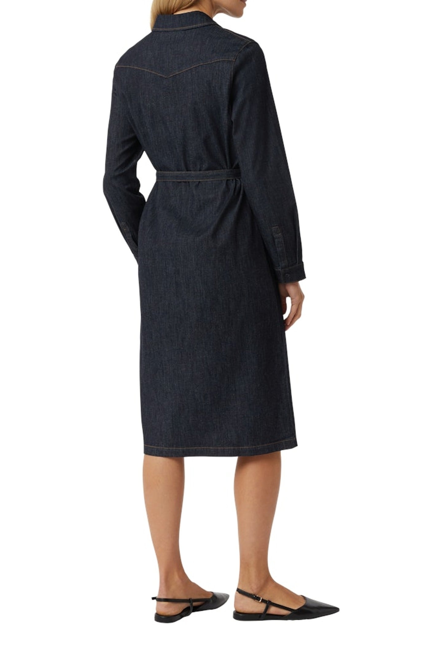 COMMA DRESSES BLUE DENIM 3
